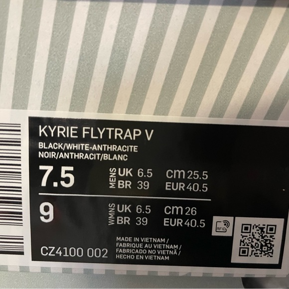 NEW Nike Kyrie Flytrap 5 Black White CZ4100-002 Basketball Shoes Men\'s main image 7